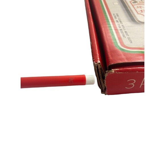 Vintage Lacquerware 3 Tray Christmas MCM Tree Angel Presents Candles Gold Japan - Picture 12 of 12